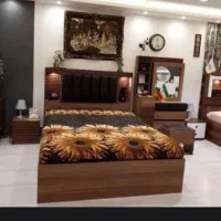 سرویس خواب دونفره پله ای تولیدی آقای چوبی