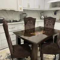 میزناهارخوری ۴نفره با چوب محکم|میز و صندلی غذاخوری|دورود, |دیوار