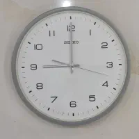 ساعت دیواری Seiko مدل LUMIBRITE رنگ طوسی