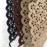 مینی اسکارف دستبافت|لباس|کیش, |دیوار