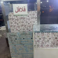 دکه فلافلی تمیز و کم استفاده