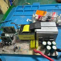 تعمیر اینورتر و پک کردن باطری لیتوم یون 8ولت تا..
