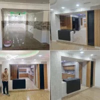 کابینت،کمددیواری،تیویوال و سقف کاذبPVC و درب اتاق