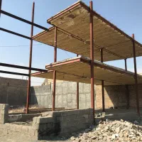 ۱۰۰ متر ویلایی ۲ طبقه اسکلت فلزی