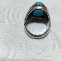 انگشتر فیروزه خوش رنگ