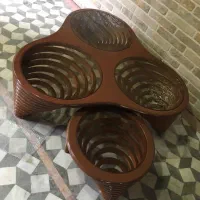 میز پذیرایی وسط مبلی همراه تک عسلی