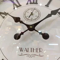 ساعت تمام چوب WALTHER دو موتوره م.تایوان بیصدا|ساعت دیواری و تزئینی|تبریز, |دیوار