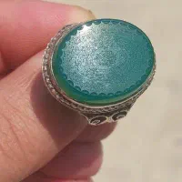 سرخ کبدی یمنی کهنه و رکاب دستساز فابریک|جواهرات|اهواز, کمپلو شمالی|دیوار