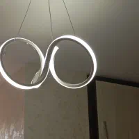 لوستر ال ای دی مدرن|لوستر و چراغ آویز|همدان, |دیوار