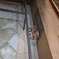 تخت خواب دو نفره به همراه تشک در حد نو|تخت و سرویس خواب|قم, نوبهار|دیوار