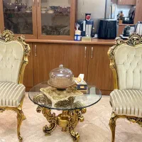ست کامل مبلمان ۹نفره/میز ناهارخوری ۸نفره/ویترین|مبلمان خانگی و میز عسلی|تهران, سازمان برنامه جنوبی|دیوار