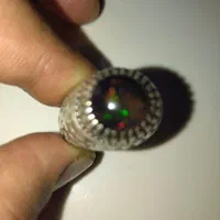 انگشتر اوپال آتشین اتیوپی|جواهرات|تهران, تهرانپارس شرقی|دیوار