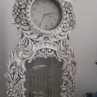 ساعت ایستاده گل برجسته|ساعت دیواری و تزئینی|رشت, حومه رشت|دیوار