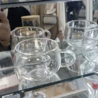 استکان و قندان پیرکس