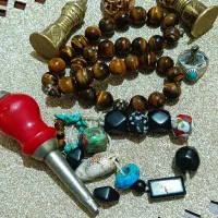 مهره وتسبیح|کلکسیون اشیاء عتیقه|خلخال, |دیوار