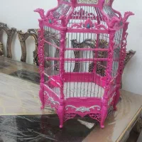 قفس سلطنتی پرنده با جا آبی و غذایی|لوازم جانبی حیوانات|اسلام‌شهر, شهرک قائمیه|دیوار