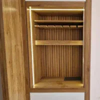 ساخت و نصب کابینت کمد دیواری درب اتاق|خدمات پیشه و مهارت|شیراز, معالیآباد|دیوار