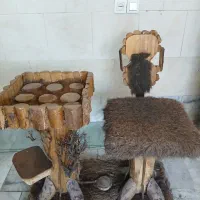 میزتلفن دست سازچوبی.مناسب دکورمغازه هم هست