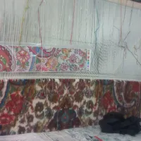 فرش  هریس سالاری سه جفت ۶متر مینوس ابریشم