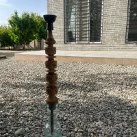 قلیون تنه چوبی