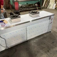 فر صنعتی و تجهیزات استیل مخصوص کانکس فست‌فود تولید