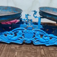 ترازوی طرح پری روسی قدیمی دکوری  جنس از فولاد