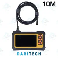 دوربین شلنگی آندوسکوپی ۱۰ متری سرچرخشی مانیتوردار