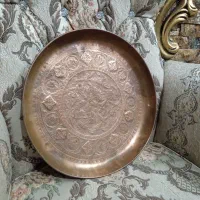 دیوارکوب مسی قدیمی کلکسیونی خاص