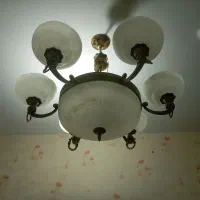 لوستر ۶ شعله و ۸ شعله سالم|لوستر و چراغ آویز|همدان, |دیوار