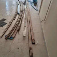 مقداری پروفیل و ناودانی سالم وقابل استفاده