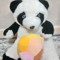 عروسک خرس پاندا به همراه توپ