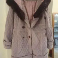 کاپشن کت پالتو مانتو مخمل کبریتی طوسی ۴۴ پاییزه|کیف، کفش، کمربند|تهران, امام حسین|دیوار