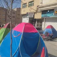 چادر/مسافرتی/کله مثلثی نانو/برزنتی|کوهنوردی و کمپینگ|تبریز, |دیوار