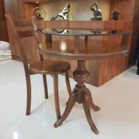 میز قهوه خوری تک صندلی