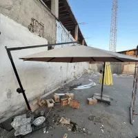 دو عدد چتر سیار