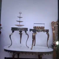 میز و دوتا عسلی برنز