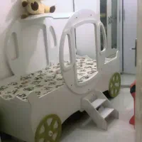 سرویس تخت وکمد نوجوان مدل ماشین