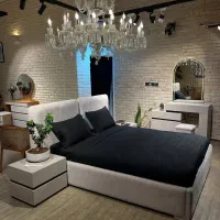 سرویس خواب و تخت عروس لاکچری تمام ام دی اف