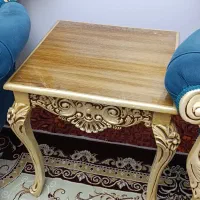 مبلمان ۹ نفره به همراه یک میز عسلی بزرگ و دو کوچک|مبلمان خانگی و میز عسلی|قدس, شهر‌قدس|دیوار