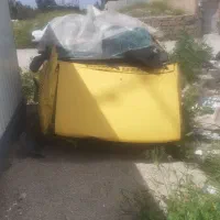 تاکسی پراید مدل ۸۸ تصادفی