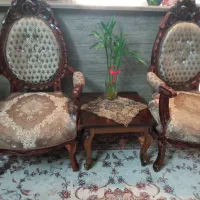 مبل سلطنتی چوب گردو9نفره