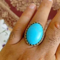 انگشتر‌فیروزه‌مصری‌درشت