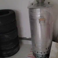 سماور گازی ۱۲۰ لیتری استیل
