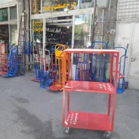 (دو چرخ آجدار ارتفاع۱۴۰)گاری چهار دستی پله بار حمل|ابزارآلات|تهران, دروازه شمیران|دیوار