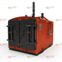 دستگاه کوره زغال صنعتی کبابی کربن لیمو