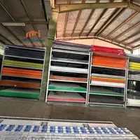 ورق گالوانیزه پلی‌کربنات پروفیل پشم‌شیشه توری‌