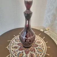 تنگ کریستال چک،رنگ یاقوتی، تنگ کریستال طلایی قدیمی