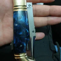 چاقو ضامن دار|کلکسیون اشیاء عتیقه|نهاوند, |دیوار