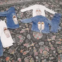 دو دست لباس لی دخترانه