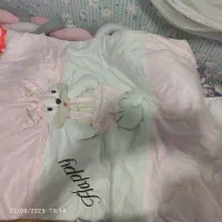 سرویس قنداق فرنگی ،روتختی،تشک و بالش مخمل|اسباب و اثاث بچه|تهران, تهرانسر شرقی|دیوار